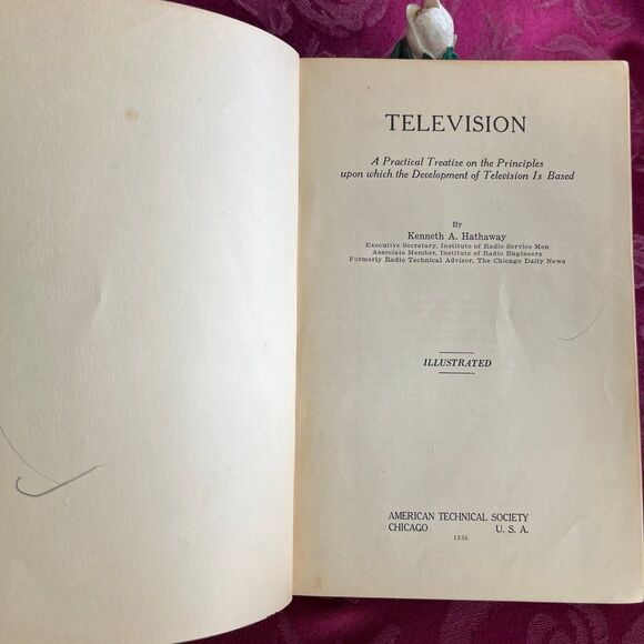 Released in 1985 Janice Dowlen was born on February 02, 1957  1936 Television by Kenneth A. Hathaway, Scarce Vintage Book, American Technical